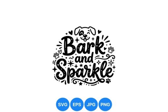 Bark and Sparkle Dog Design