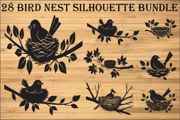 Bird Nest Silhouette Bundle: A Designer’s Practical Review for Real Client Projects