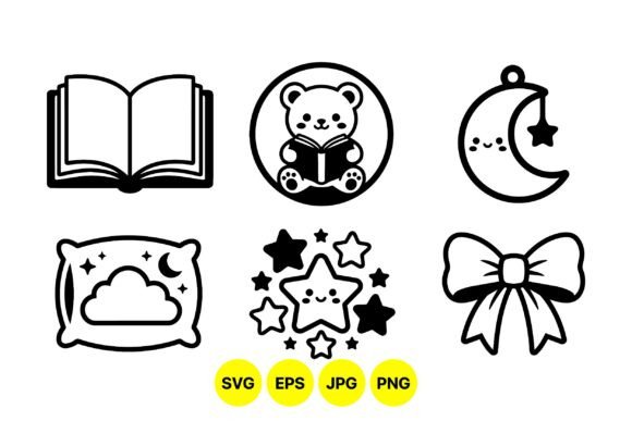 Cute Baby Bedtime Icon Set: A Practical Designer’s Review for Real Embroidery Projects
