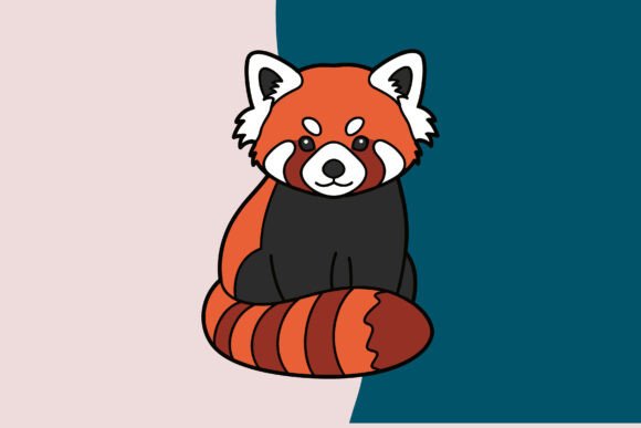 Cute Cartoon Red Panda Illustration: A Brand Designer’s Review for Marketing & Visual Content