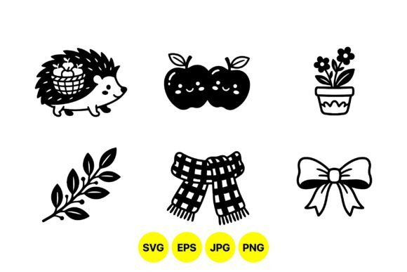 Cute Forest Animal Graphics for Illustrations & Digital Products