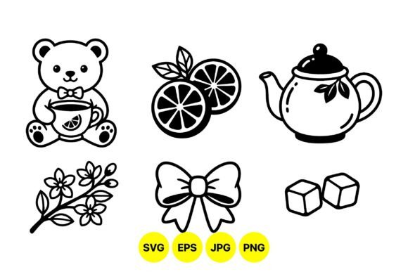 Cute Tea Time Vector Clipart: A Designer’s Real-World Embroidery Review