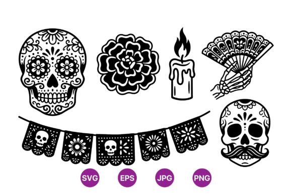 Day of Dead Vector Icons: A Brand Designer’s Review for Marketing Visuals