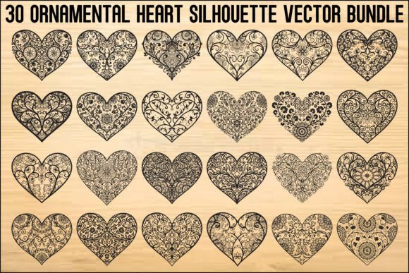 Ornamental Heart Silhouette Bundle: A Designer’s Real-World Review