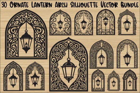 Ornate Lantern Arch SVG Bundle Review for Real Embroidery Projects