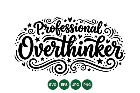 Professional Overthinker Typography Art: A Designer’s Real-World Review